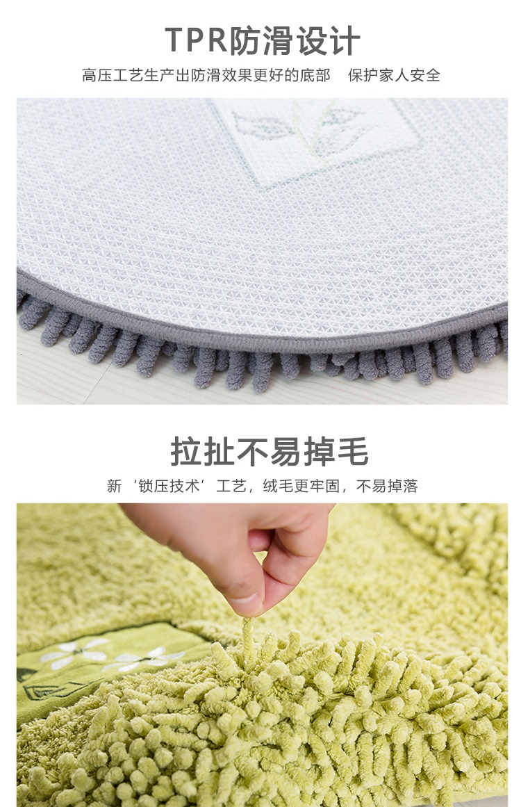 Cửa phòng tắm sàn nước mat cửa mat nhà vệ sinh thảm phòng ngủ lối vào nhà vệ sinh mat phòng tắm chống trượt mat - Thảm sàn chiếu xốp gấp gọn