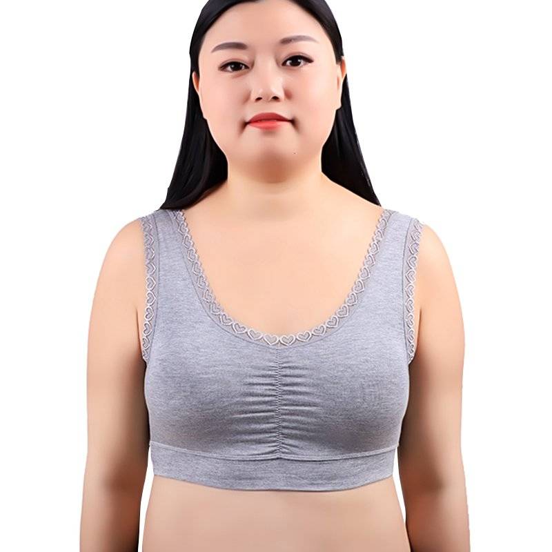 mẹ trung niên và tuổi lớn kích cỡ áo ngực 200 pound mùa hè sling cô gái bên trong đáy bông bông vest nhỏ Modale bông.