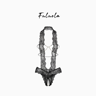 FULUOLA Сексуальная пижама, кружевной ремень с бантиком