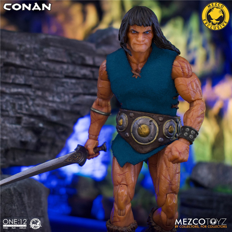 Mezco One:12 Conan the Barbarian The Conqueror Ver.Action Figure
