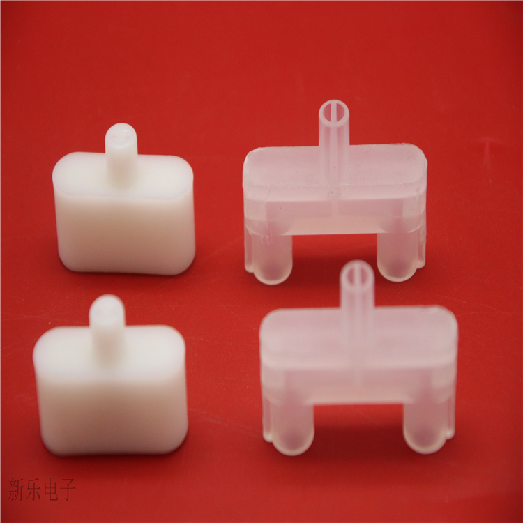 Mixing pipe three-way head point glue valve double-set point gluing machine accessories Supplies U-convex-convex type AB out of glue nozzle adapter