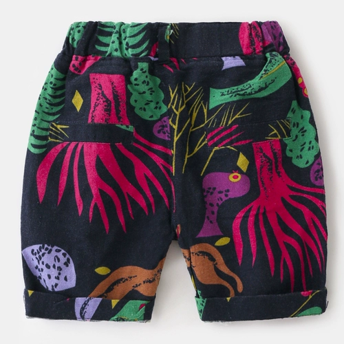 Шорты для мальчиков, детские тонкие пляжные штаны для отдыха, в западном стиле