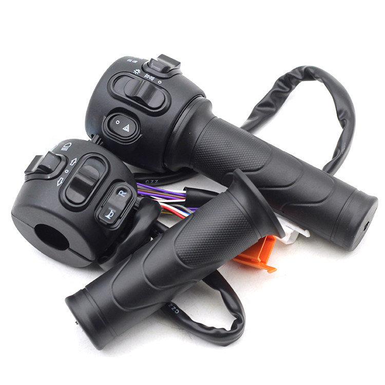 Far-reaching new national standard electric handlebar switch handlebar left and right switch 009A7A8L switch handlebar straight up