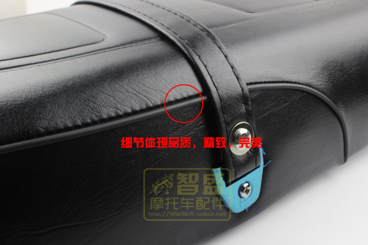 Ghế xe máy King đệm nhẹ ghế ngồi túi GS125 lắp ráp đệm ghế GS ghế da yên xe wave rsx