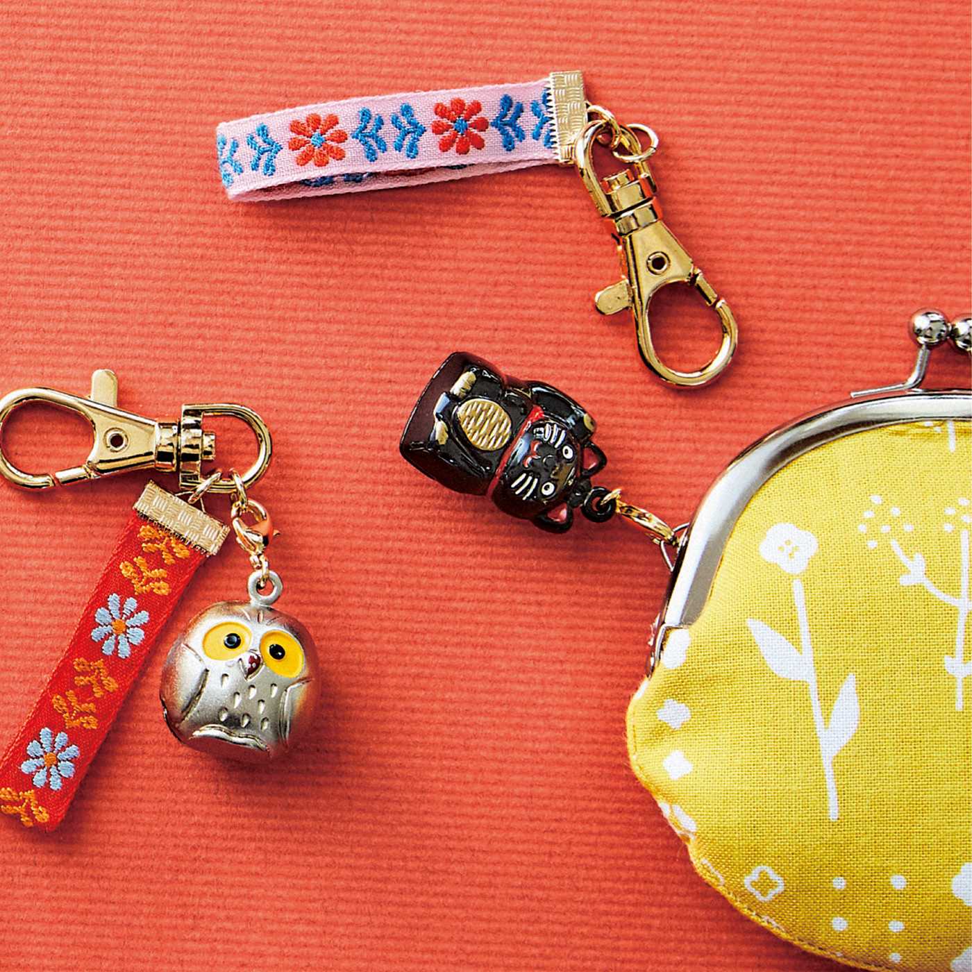 Japan imports lucky Fukujing hanging auspicious prayer wishes to reach Japan Finli Himmon Grocery New Year gift