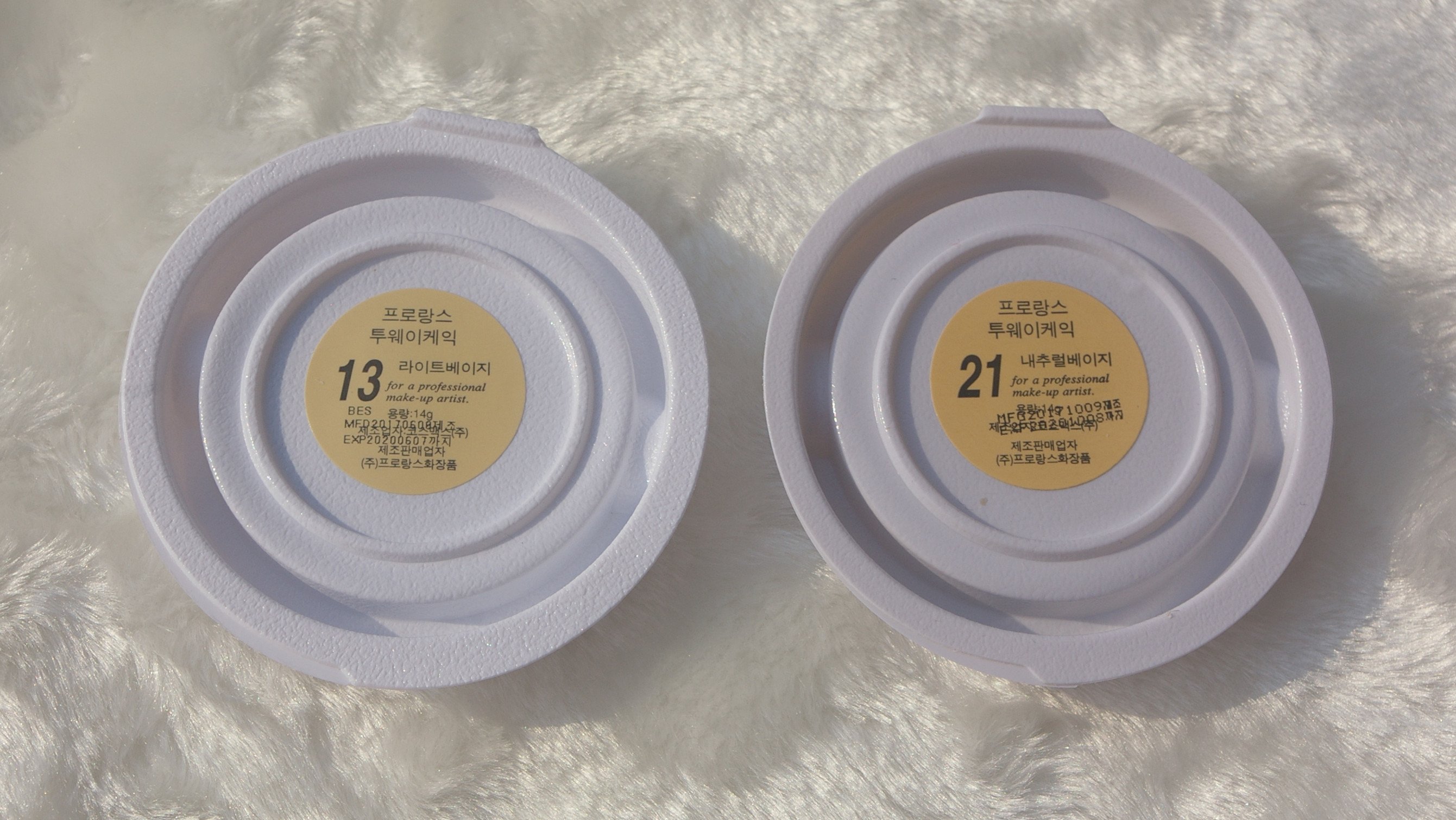 Hàn Quốc Chính hãng Prorance Florentine Powder Kem che khuyết điểm khô và dưỡng ẩm phấn phủ perfect diary review