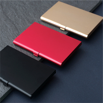 Business card box Men business women exquisite high-grade ultra-thin portable portable creative card business card holder storage