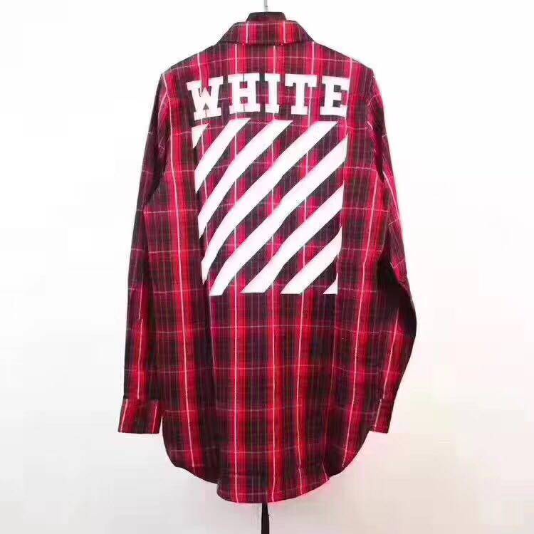 red flannel off white