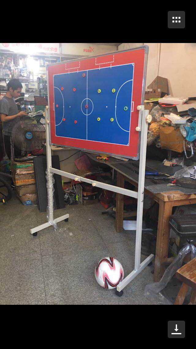 Dongming brand bracket type double-sided football tactical board(one side five-a-side eleven-a-side)