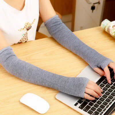 Arm sleeve wool gloves Elbow Wrist Protection Joint Woman air conditioning Room Warm Autumn Winter Arms Jacket