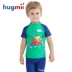 Hugmii trẻ em chia áo tắm bé trai và bé gái đồ bơi trẻ em dễ thương phim hoạt hình áo tắm chống nắng