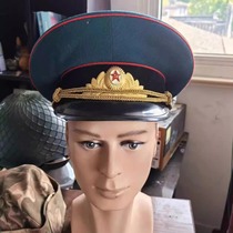 The former Soviet Union made Lujun technology in 1982 and planted Junguan black wall dress big brimmed hat 57cm head circumference good quality