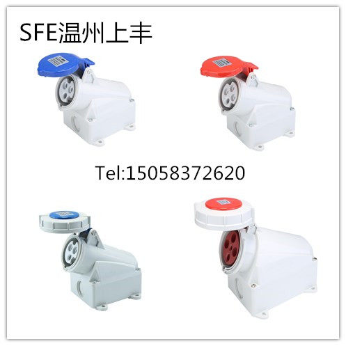 SFE Wenzhou Upper Feng 2019 3rd Generation 16A 32A IP44 IP67 Industrial waterproof Ming-fit socket