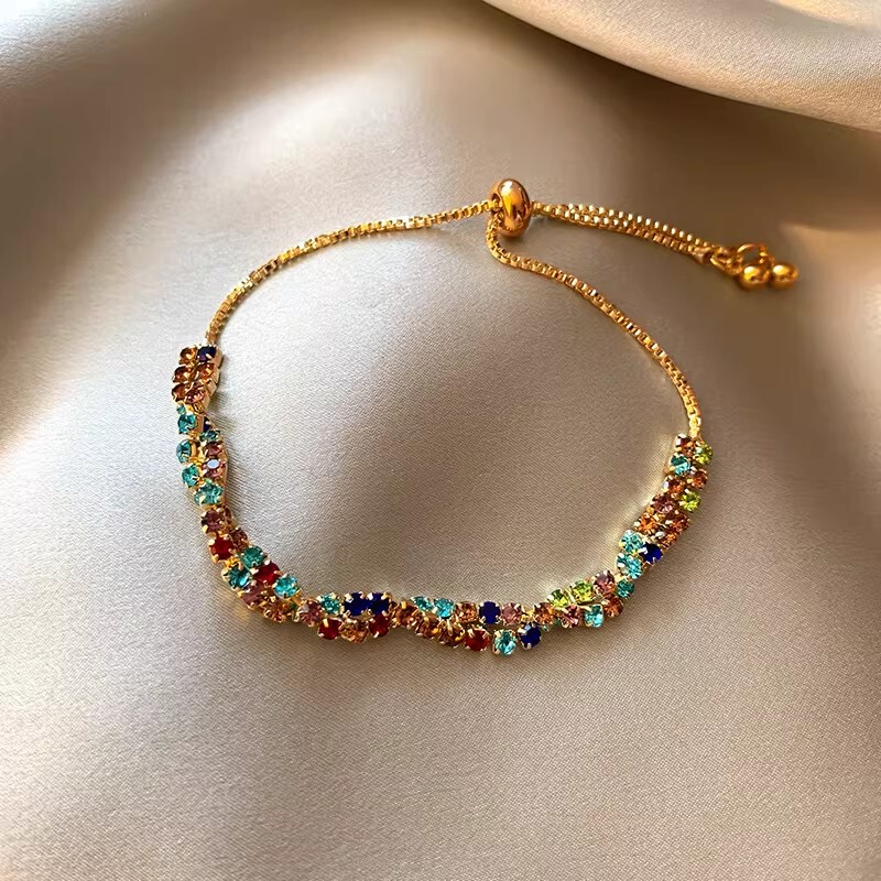 Outlet Brand Discount Store Clearance Sale Dopamine-Colored Bracelets Women's Accessories Trendy 1