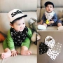 Khăn lau nước bọt cho bé Bộ ba bé bằng vải cotton đôi dày sơ sinh cung cấp khăn yếm cộng với nhung mùa xuân và mùa thu - Cup / Table ware / mài / Phụ kiện yếm sơ sinh