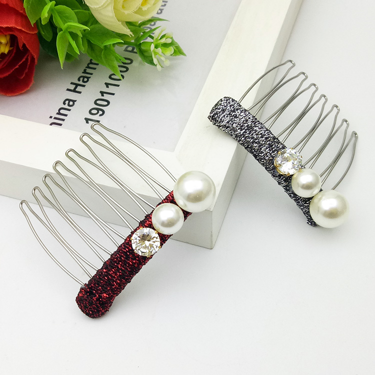 Phiên bản Hàn Quốc của hoang dã chống trượt đơn giản thời trang kim loại chải tóc kẹp tóc lược bangs chải tóc kẹp tóc kẹp tóc phụ kiện tóc - Phụ kiện tóc chuyên sỉ phụ kiện tóc