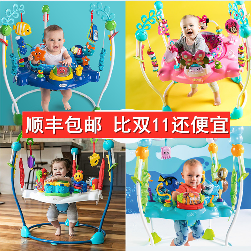 USA baby einstein baby bouncing chair baby gym rack jumping chair 3-6-8 months baby toy