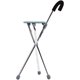 Cane Chair, Walking Stick Stool, Cane with Seat, Elderly Can Sit on Bench, Elderly Sitting Stool, Foldable Dual-Use, Portable and Lightweight