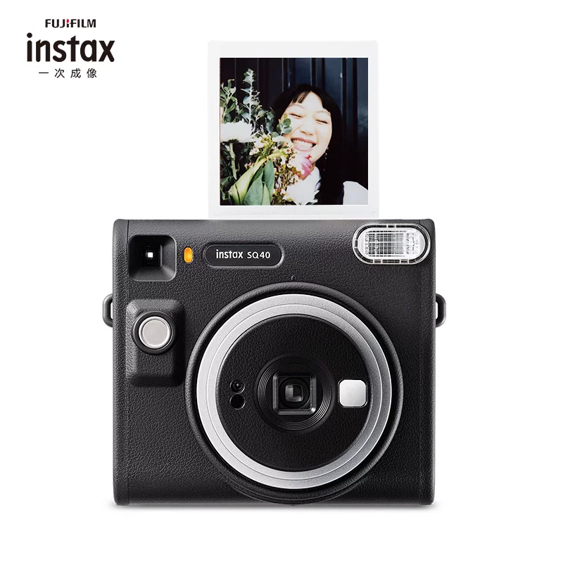 Polaroid, квадратная маленькая переносная камера для мужчин и женщин, 40, подарок на день рождения