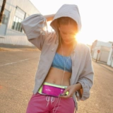 Спортивная универсальная внедорожная поясная сумка для велоспорта подходит для мужчин и женщин для спортзала, для бега