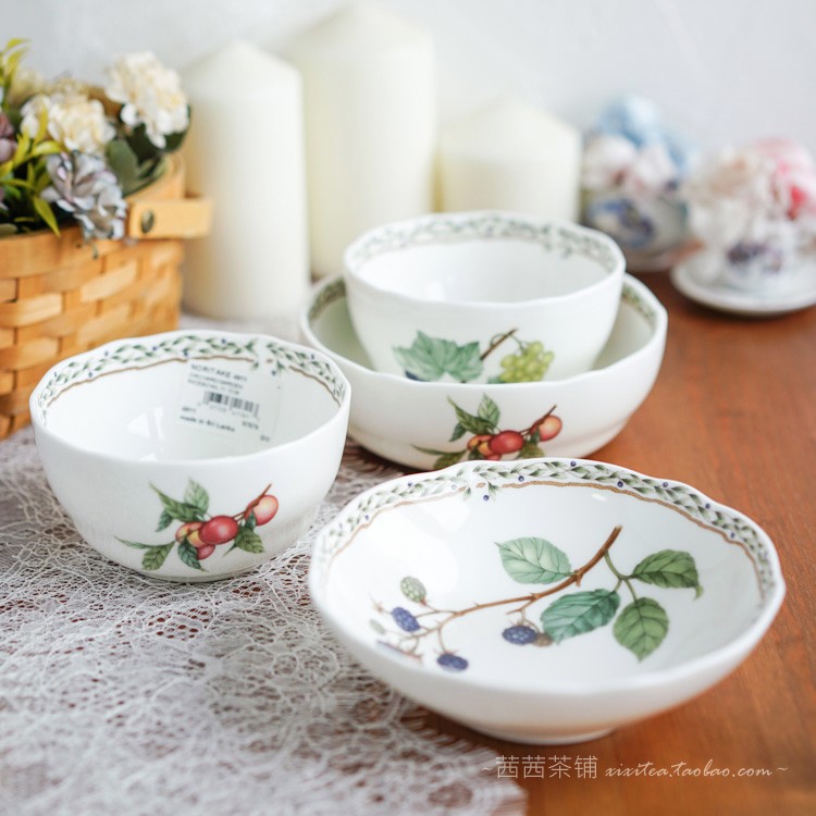 Spot Japanese Noritake Orchard Bowl of Bowl of Bowl of Fruit Bowl of Fruit Bowl of Salai Pastry