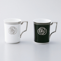Spot Japanese Noritake Wu Aidan bone china small incense mug office water Cup couple Cup