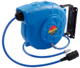 Automatic telescopic coil pipe for recycling PU clamping yarn pipe pneumatic tools 12 * 8MM windpipe gas drum wind pipe car beauty