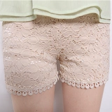Весенние кружевные шорты, штаны, леггинсы, безопасное защитное белье, большой размер