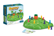 Rabbit cross-country checkers defend radish rabbit trap chess desktop party puzzle parent-child interactive game toy