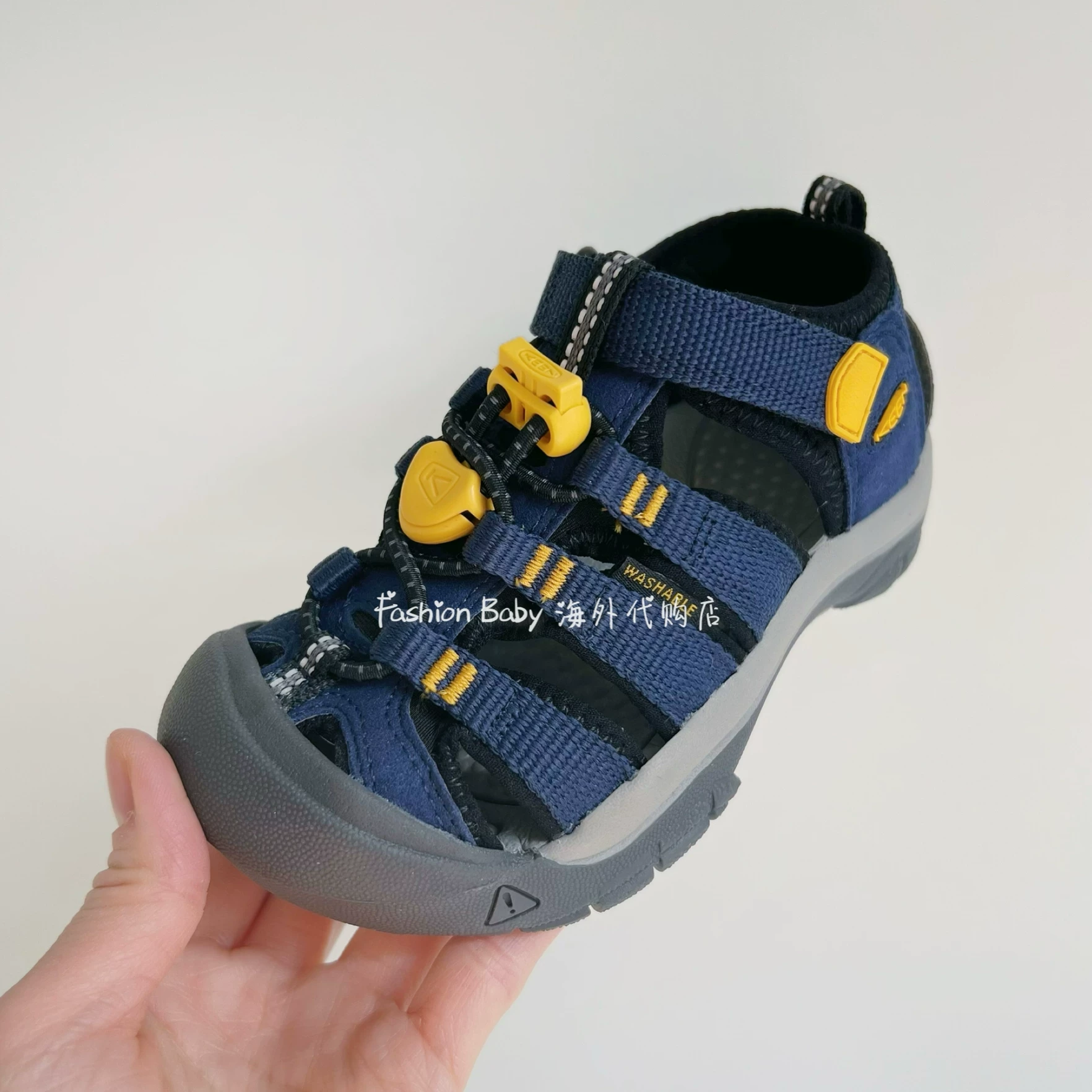 Детские японские импортируемые быстросохнущие нескользящие сандалии KEEN, семейный стиль
