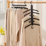 Компактная многофункциональная многослойная вешалка для одежды, крючок для хранения волшебного домашнего гардероба, подвесная вешалка для одежды, складная вешалка для одежды