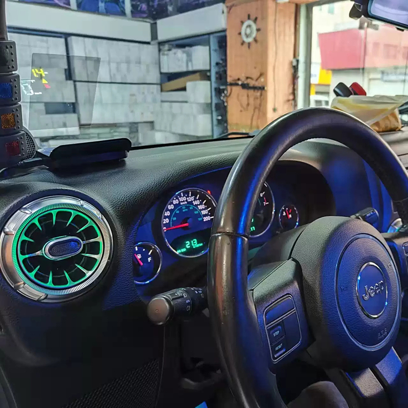 Wrangler Liberty Jl Compass Jk Sahara Rubicon Modified Turbo Air Vent Ambient Light