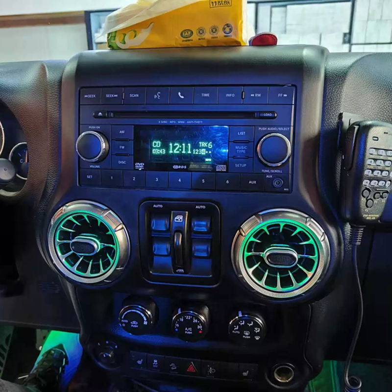 Jeep Wrangler Jk Sahara Rubicon Jl Special Guide for Converting Compass and Liberty into Turbo Air Vent Ambient Lighting Jeep Wrangler Jk Sahara Rubicon Jl Special Guide for Converting Compass and Liberty into Turbo Air Vent Ambient Lighting
