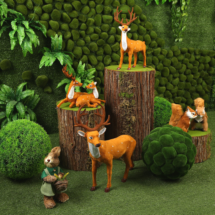 New Sen Fairy Talk Fittings Pile Stake Squirrel Garden Wedding Archives Shop Window Window