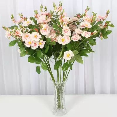 Simulation flower wedding flower arrangement road guide flower bedroom living room decoration floral iceberg rose flower arrangement