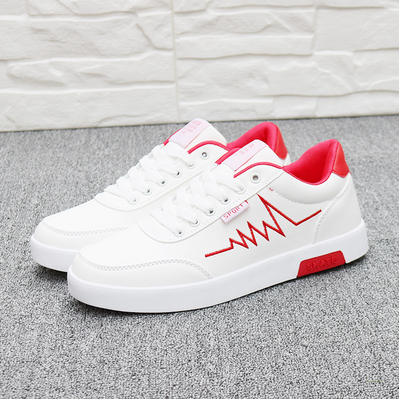 Hong Kong Tide Card 2022 New Internet Red Little White Shoe Men's Han Edition 100 Lap Breathable Casual Shoes Sub Street Pat Lovers Board Shoes