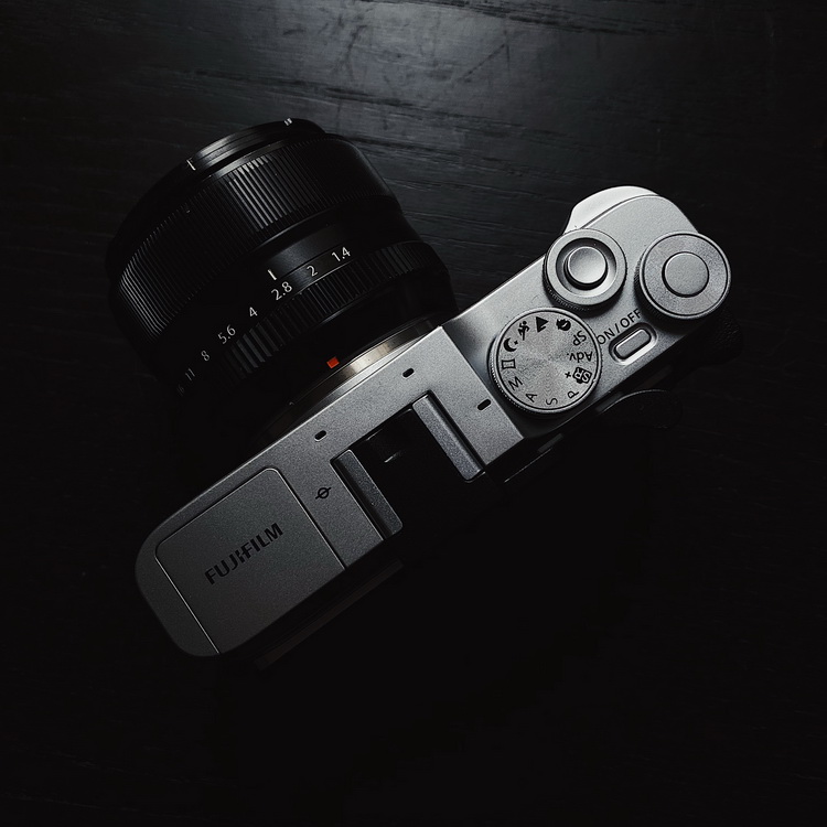 LAILINSHENG Camera monopods Hot Shoe Handle for Fuji X100 Silver ...
