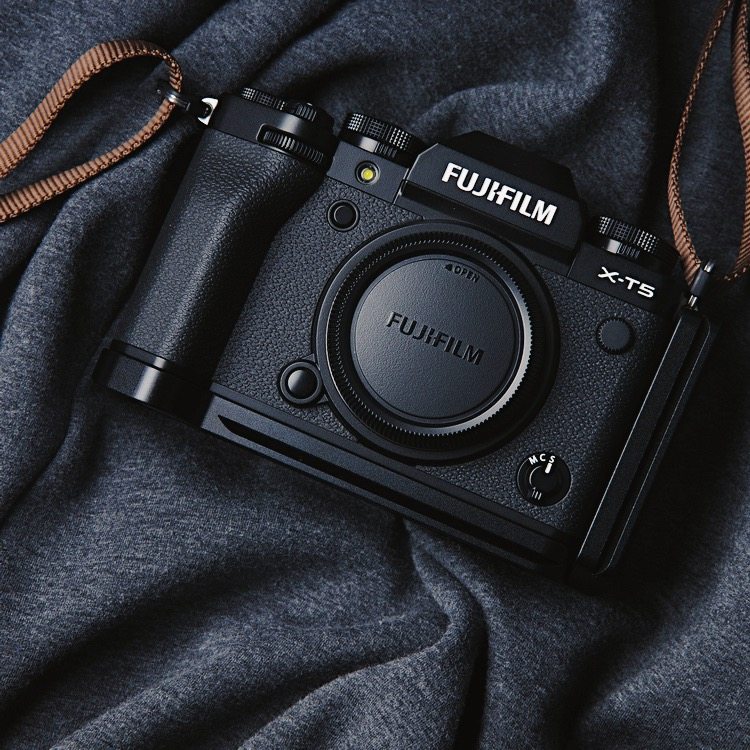 L垂直クイックリリースプレートqrカメラホルダーブラケットFujifilm用