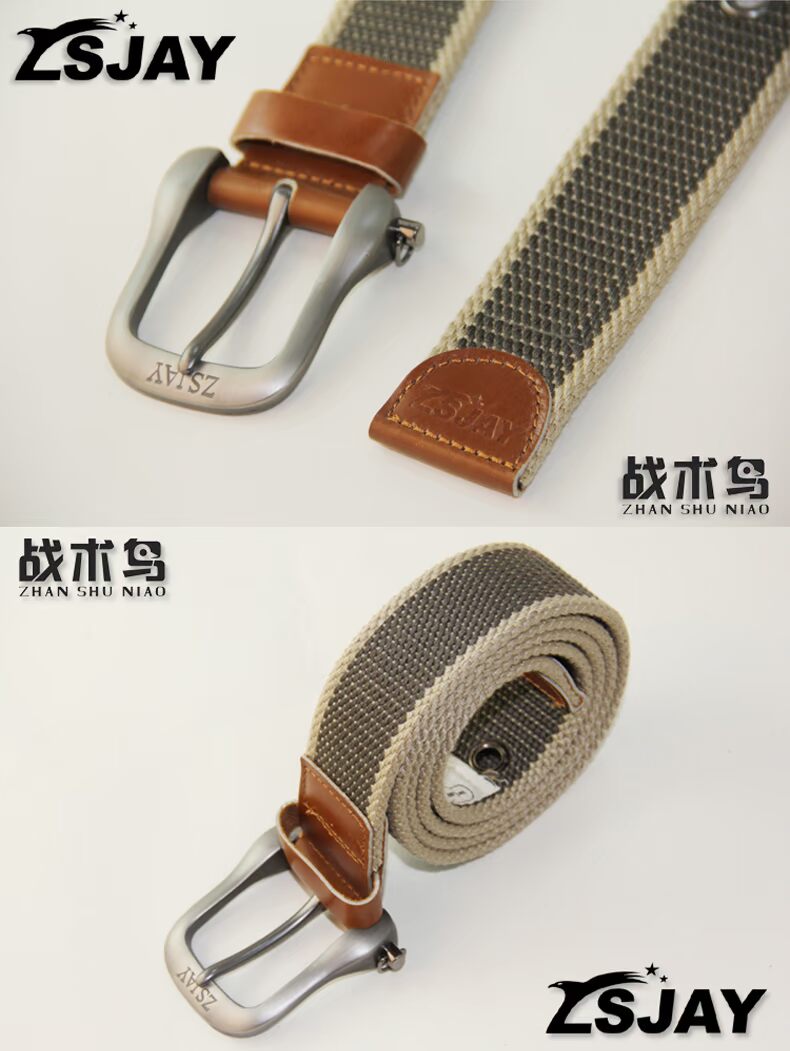 Tundra Zone ZSJAY-Chiến thuật Bird Pin Buckle Belt Vành đai ngoài trời Vành đai nam ZS-112 đai nịt bụng latex
