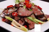 Hunan Shaoyang specialty pig blood balls blood cake tofu authentic firewood ball smoked pig blood cake 2