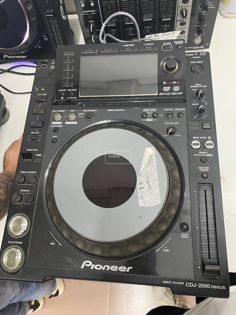 Repair pioneer pioneer CDJ-2000nexus 2000 second generation DJ controller professional fault repair DJ