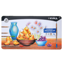 German Yiya LYRA Rembrandt 72 color pencil oily color pencil iron box send color lead special paper