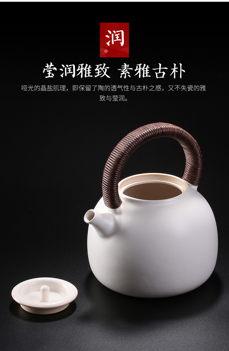 Suit the electric TaoLu boiled tea, the household electric jug soda pot of boiling tea stove ceramic glaze girder are fully automatic the teapot