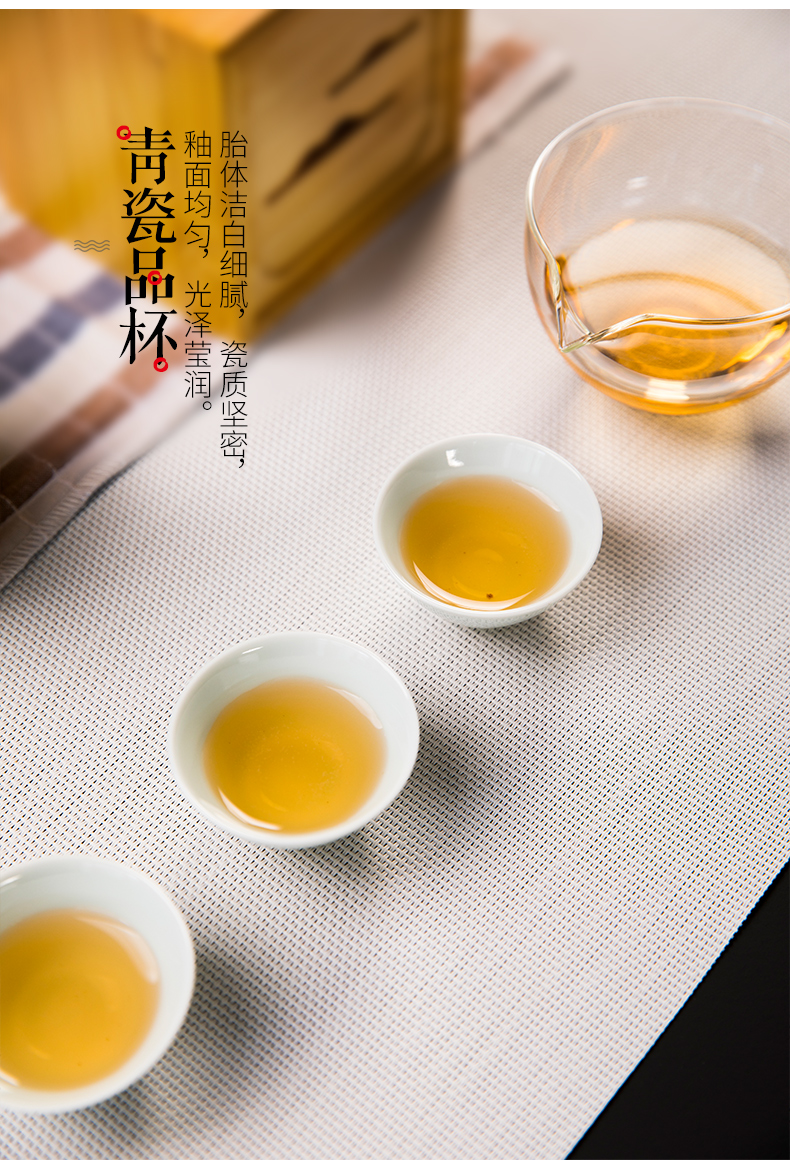 Tour travel along with ceramic tea set suit portable BaoHu a pot of three cups of creative kunfu tea tea