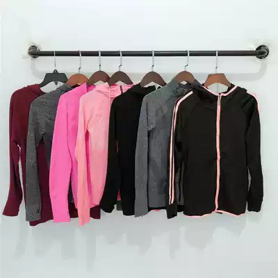 Miscellaneous hooded set of sports jacket women quick-drying breathable zipper running slim fitness jacket yoga jacket