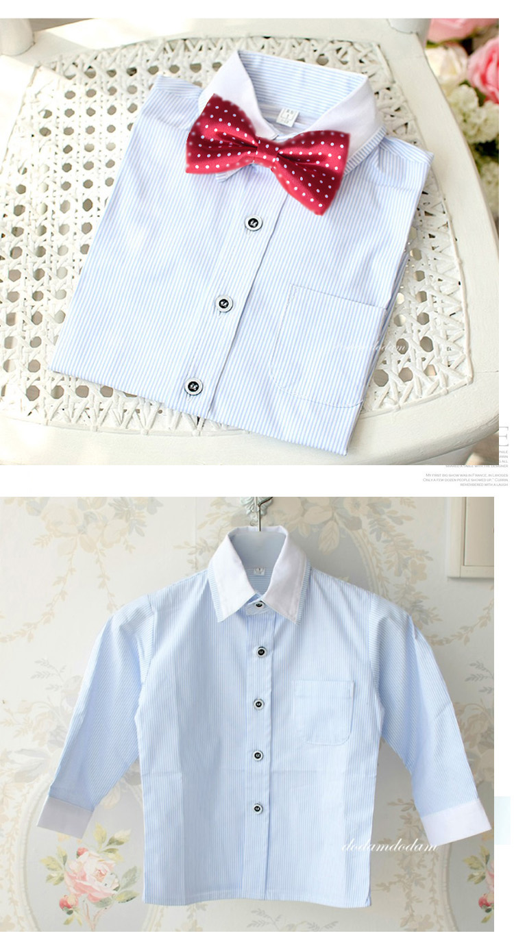 Chemise garcon à manche longue - Ref 2076080 Image 6