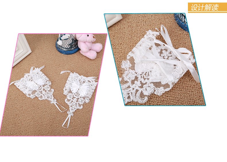 Gants pour fille en dentelle - Ref 2149661 Image 8