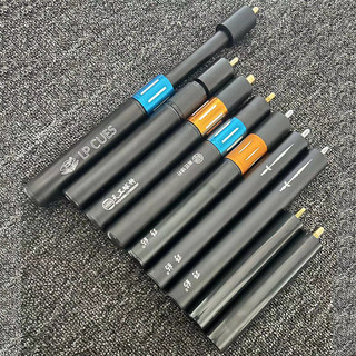 台球杆加长把小头杆铝合金伸缩加长把小宝塔牙圆牙加长节