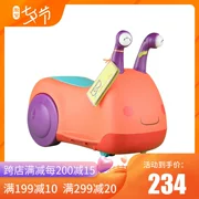 Hoa Kỳ hơn Le B.Toys ốc sên bước xe đẩy trẻ em bốn bánh cân bằng nhạc vành đai 1-3 tuổi - Smart Scooter