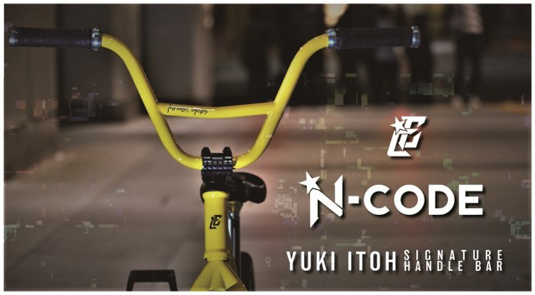 FEC New BMX Limited Wheelbark Flat Flat Car Putting Ito Yuki Signed Car Handle